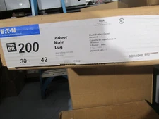 CUTLER HAMMER 225 AMP 208/120 VOLT 3 PHASE 42 CIRCUIT MAIN LUG PANEL..P-911