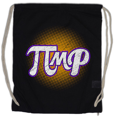 PIMP Turnbeutel PI Fun Number Pimp Hustler Gangster Rap Nerd TBBT Big Hacker