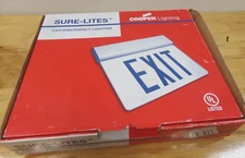 Cooper Lighting Sure Lite Exit Light Model EUS70R Style #5252857 New