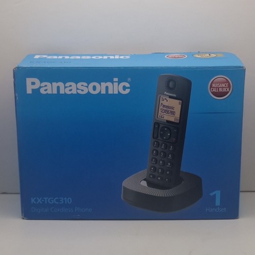 Panasonic KX-TGC310 teléfono inalámbrico digital auricular, base, fuente de a... - Imagen 2 de 14