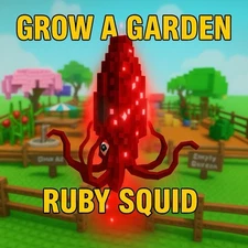 RUBY SQUID🦑 | CHEAPEST |🪴Grow a Garden ‼️FAST & EASY DELIVERY‼️