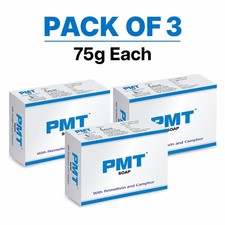PMT Permethrin Soap 75g x 3 For All Skin Types Free shipping