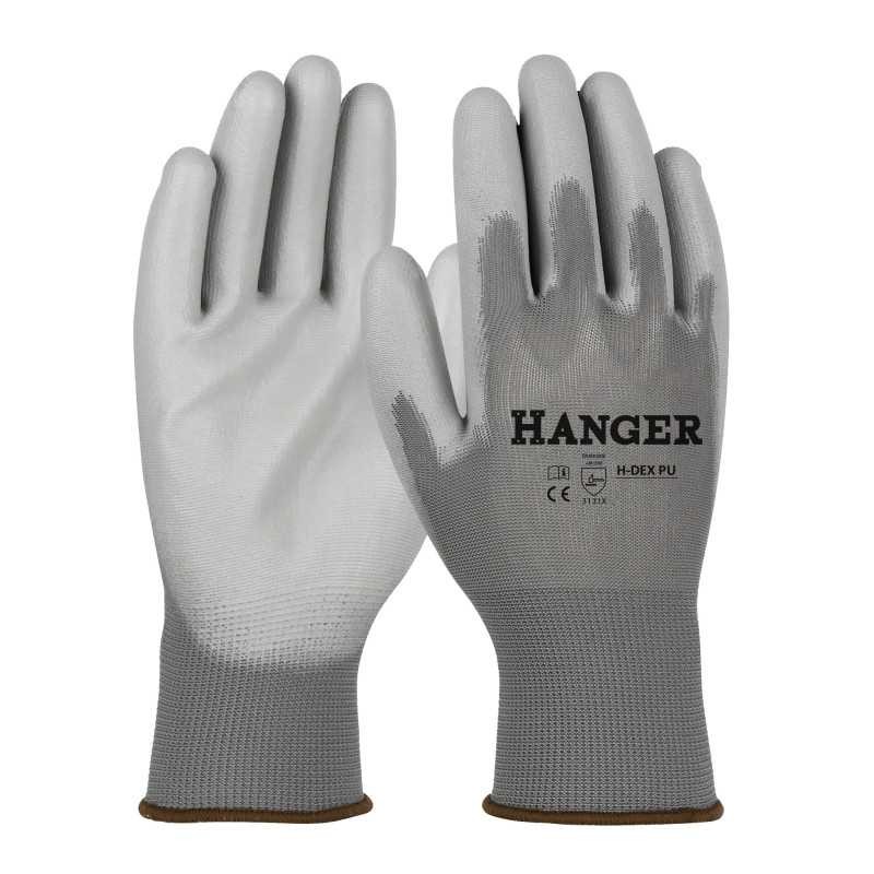 Gants de travail H Dex T 11 HANGER en polyuréthane gris | Lot de 12 paires