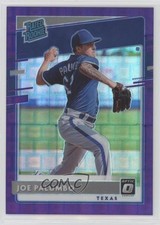 2020 Donruss Optic Rated Rookies FOTL Purple Pandora Prizm 57/99 Joe Palumbo z6b