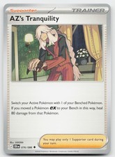 AZ's Tranquility 076/086 Uncommon Chaos Rising Pokemon Near Mint