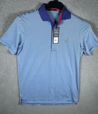 Greyson Polo Shirt Mens Small Striped Stretch Golf Performance NWT MSRP $105