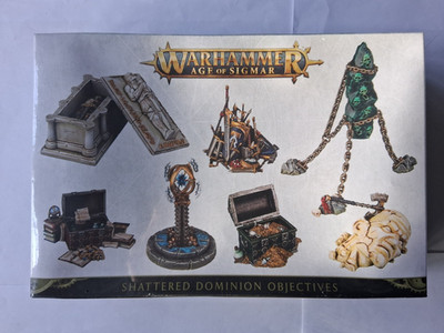 NEW SEALED Warhammer Age Of Sigmar Shattered Dominion Objectives