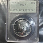 New Listing1968-S Kennedy 40% Silver Half Dollar PCGS Graded PR67 COBM-9724