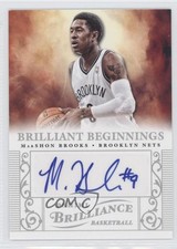 2012-13 Panini Brilliance Brilliant Beginnings Auto MarShon Brooks #46 Auto b9u
