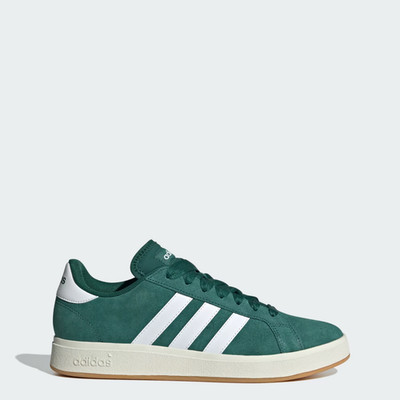 Größe UK 10 - Adidas Grand Court Base 00s grün Turnschuhe Schuhe Sneaker