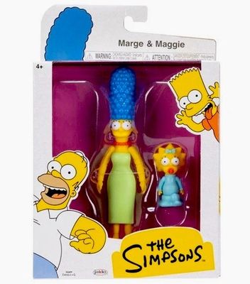 #ad The Simpsons Marge Simpson with Maggie Simpson Action Figures $14.99