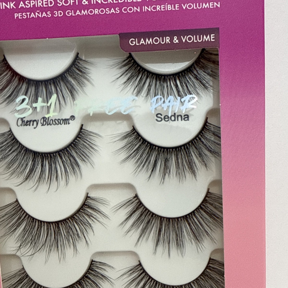 Cherry Blossom Faux Mink 3D Lash Collection 4 Pairs #72232 Sedna