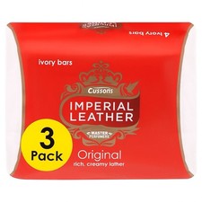 Imperial Leather Original Soap. Case of 12  (4x3) - USA Seller - FREE SHIPPING