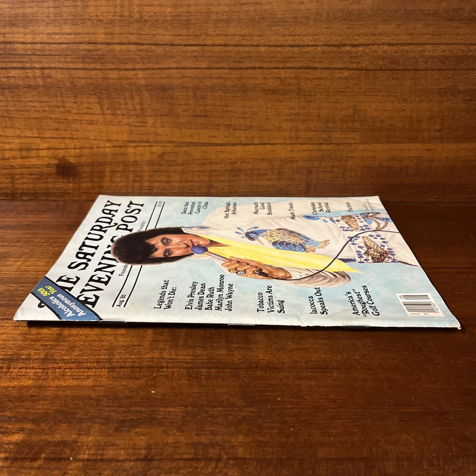 Saturday Evening Post 1985 Alcoholics Anonymous Celebrates 50 Year Elvis Presley - Image 3 of 4