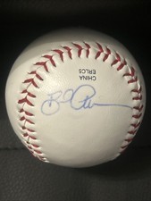 Brad Ausmus New York Yankees Bench Coach Signed Official Rawlings Baseball