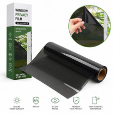 Window Privacy Film See Out Not in Sun Blocking Anti UV Window Heat 23.6 inch X