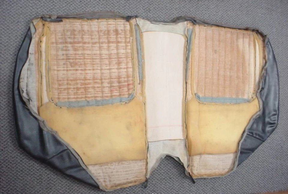 Used Black 1967 1968 Mercury Cougar XR-7 Rear Seat Covers Foto 4 de 4