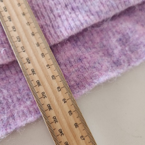 Witchery Jumper Womens Size XS Purple Wool Mohair Soft Fleece Pullover - Picture 10 of 10