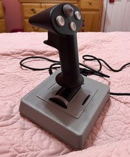 VTG Flightstick Pro Joystick Plane Sim Game Controller CH Products Untested EUC