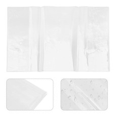  Transparent Book Cover Plastic Protection Sleeve Clear Covers for Hardcover