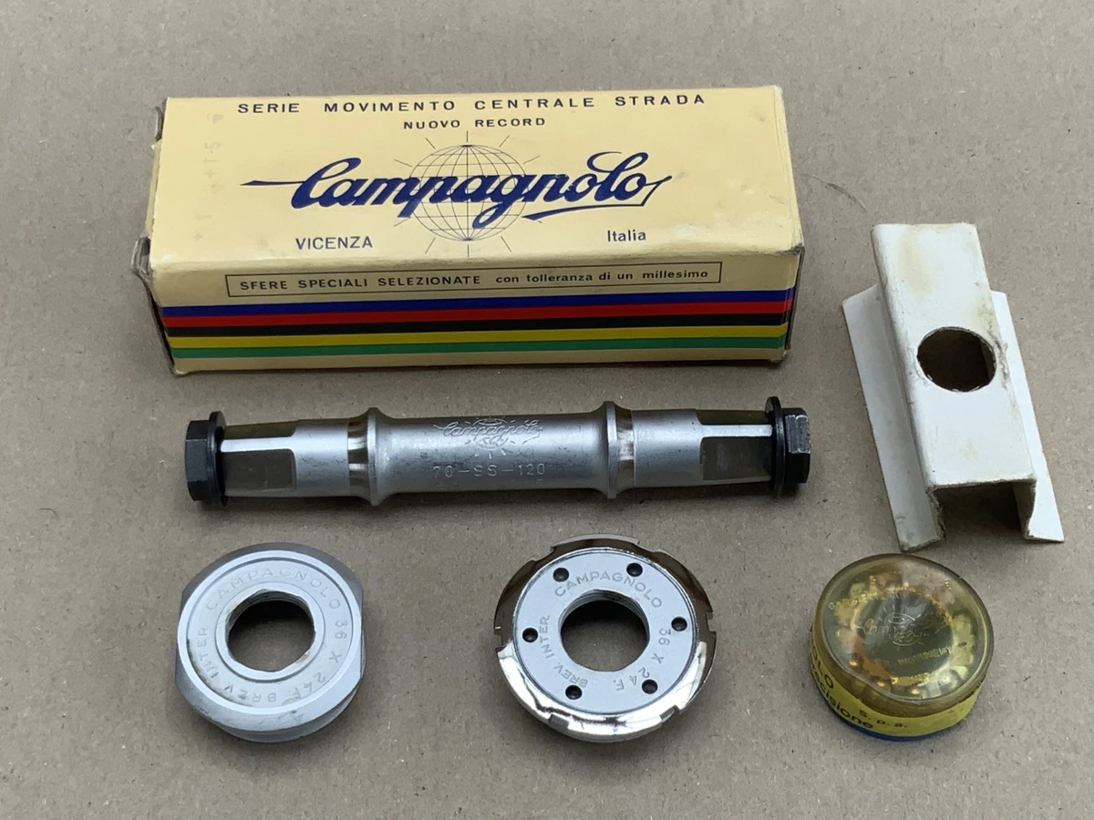 Boîtier De Pédalier Campagnolo Record – Carré 102mm, Carbone, BSC/ISO