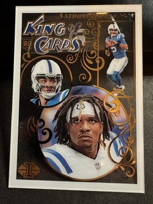 2023 Panini Illusions #14 Anthony Richardson King of Cards