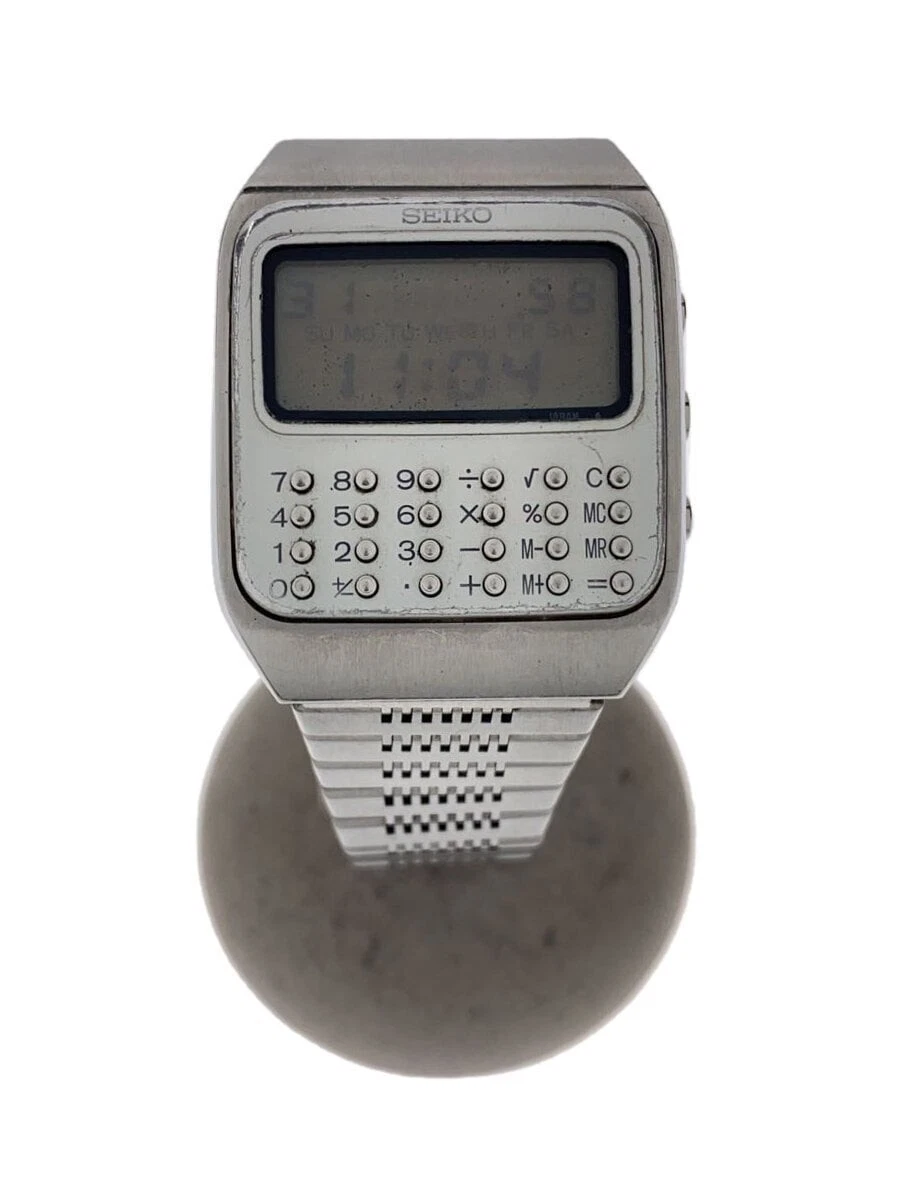 SEIKO CALCULATOR セイコー　カリキュレーター　非売　店舗 希少】セイコー カリキュレーターアラーム C359-5000 動作未確認 不動