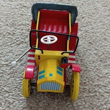 Vintage Tinplate Tin Toy Old Timer Car by Dubena Cesky