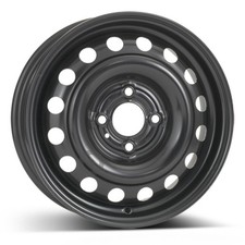 Stahlfelgen KFZ ALCAR STEEL 14" 5J 4x100 ET 45 60 NERO