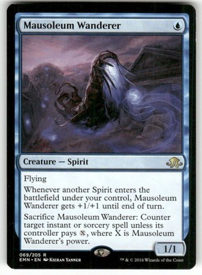 Mausoleum Wanderer 69 Rare Eldritch Moon Magic: The Gathering Near Mint