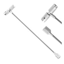 Tire Repair Valve Stem Tool,3 in 1 Steel Valve Stem Puller Fishing Tool with