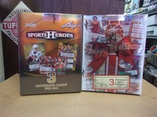 2026 LEAF SPORTS HEROES + 2025 METAL HOLIDAYS  MULTI-SPORT HOBBY BOX LOT