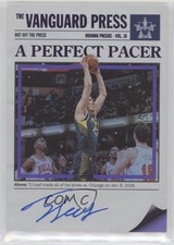 2017-18 Panini Vanguard Hot off the Press Purple 39/49 TJ Leaf #HP-TJL Auto r7o