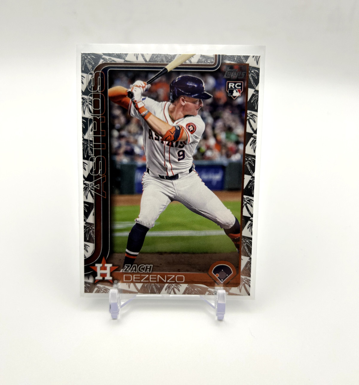 2025 Topps Series 1 Spring Training Parallel Zach Dezenzo Houston Astros RC #89