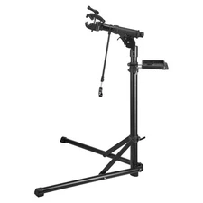 Bike Repair Stand 85 lb Adjustable Bicycle Maintenance Rack with Tool Tray