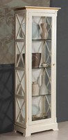 Massive Holz Vitrinen Glas Schrank Echtholz Vitrine Wohnzimmer MöBel Anrichte