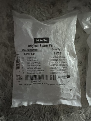 #ad #ad 6239641 Miele Washer Water Inlet Valve Hot Or Cold Genuine OEM $220.00