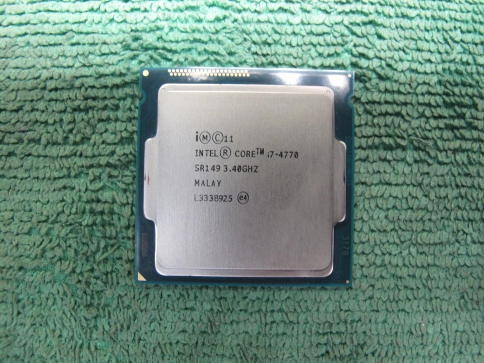 Procesador Intel Core i7-4770 SR149 3,40 GHz 8 MB 4 núcleos LGA1150 Socket CPU Foto 3 de 3