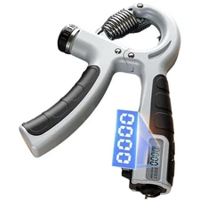 Adjustable electronic grip strengthener