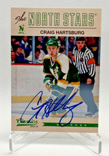 12/13 CLASSIC SIGNATURES CRAIG HARTSBURG AUTO ON CARD HARD SIGNED NORTHSTARS