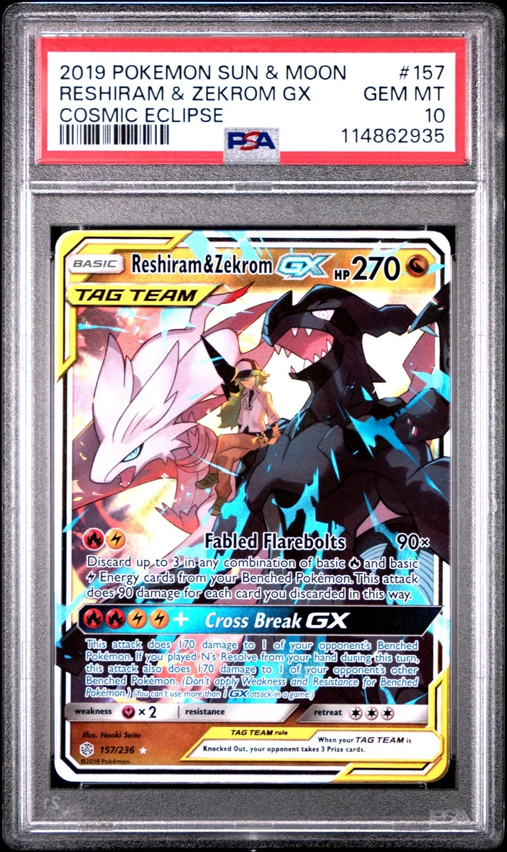 Reshiram & Zekrom GX Pokémon TCG Cards for sale | eBay