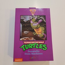 NECA TEENAGE MUTANT NINJA TURTLES TMNT PIZZA CLUB DONATELLO DOES MACHINES FIGURE