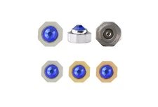 WATCH CROWN FOR CARTIER SANTOS, GALBE, TANK FRANCAISE CALIBRE STEEL GOLD ROSE