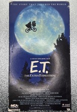 E.T. The Extra-Terrestrial VHS 1988 First Release Green Gate MCA Home Video Rare