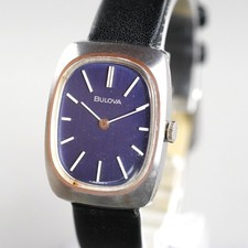 Orologio da polso meccanico BULOVA Swiss Made donna argento 24 mm cinturino n...