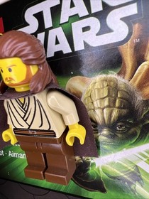 LEGO Star Wars Qui-Gon Jinn Jedi Minifigure Minifig Toy 7101 7121 7161 7171