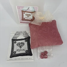 JBW DESIGNS  At Home Collection Cross Stitch Pattern Booklet Sweet Nothings LOVE