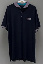 Greyson Men’s Golf Polo Rocket Mortgage Classic Detroit Logo Black Size: XL