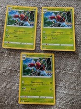 Ariados (X3 CARDS) 007/078 Uncommon Pokemon GO Pokemon NM