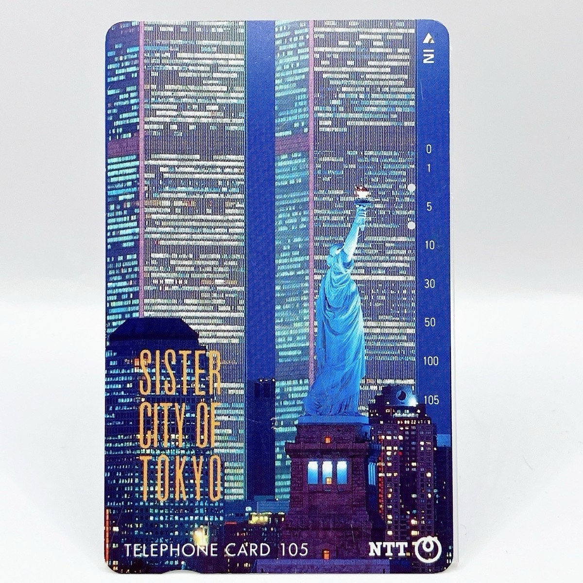 Sister City of Tokyo NTT Vintage Telephone Card Japan Rare